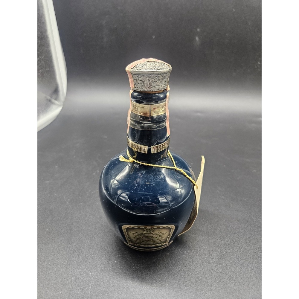 Royal Salute Scotch 1801 Whiskey Bottle Chivas Brothers Wade Spode 50 ML Empty - Picture 5 of 7